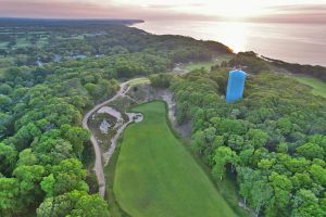 Friars Head 14th Green Aerial